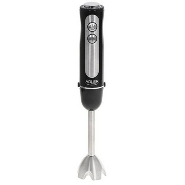 Frullatore a immersione Adler AD 4625 con lama in acciaio inox 1500 W - 5 impostazioni di velocità, nero