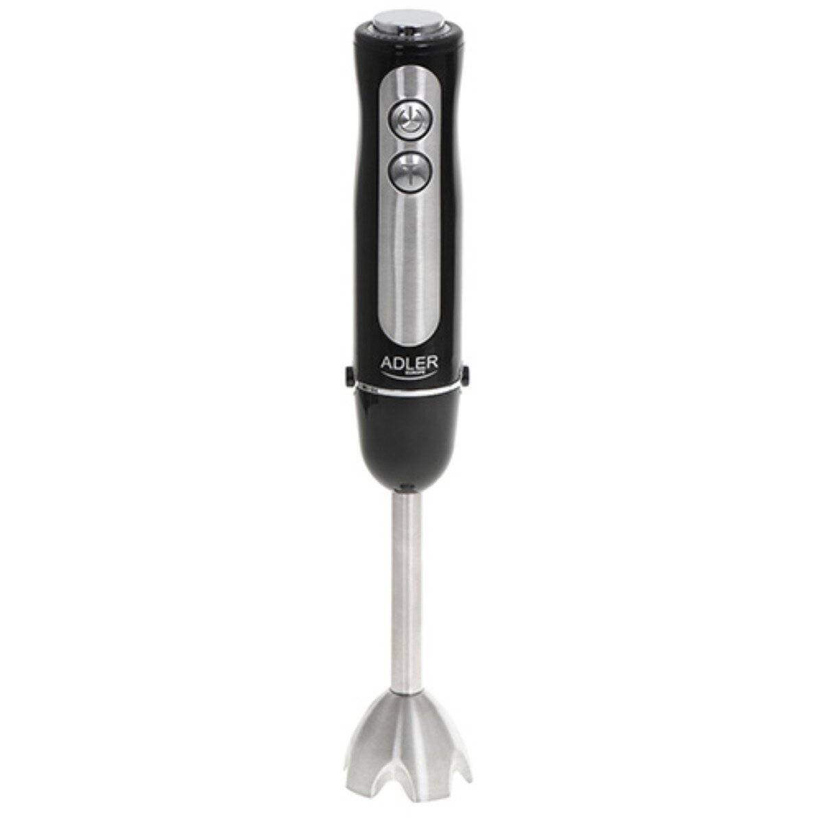 Frullatore a immersione Adler AD 4625 con lama in acciaio inox 1500 W - 5 impostazioni di velocità, nero-0