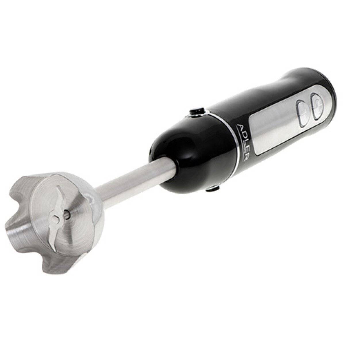 Frullatore a immersione Adler AD 4625 con lama in acciaio inox 1500 W - 5 impostazioni di velocità, nero-2