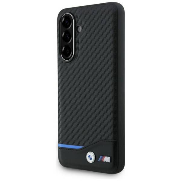 Custodia per telefono BMW Carbon Look compatibile con Samsung Galaxy A56 – Nero