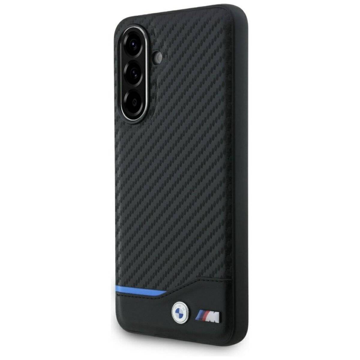 Custodia per telefono BMW Carbon Look compatibile con Samsung Galaxy A56 – Nero-0