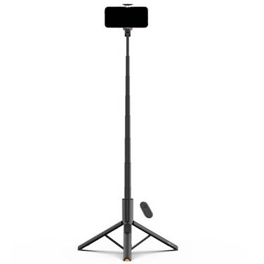 Tech-Protect L09S Selfie Stick con treppiede e telecomando Bluetooth – Nero