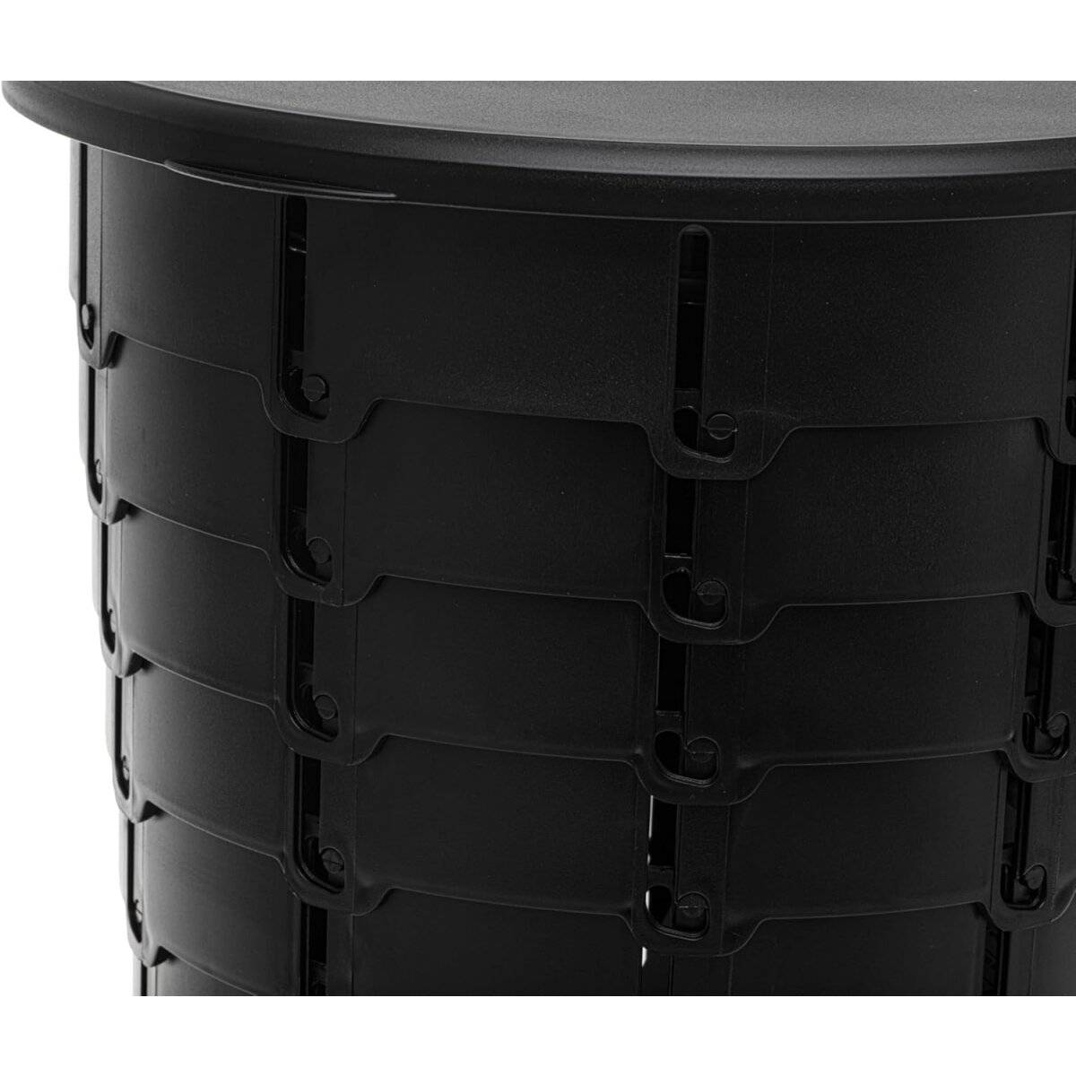 Toilette da campeggio Camry 3 in 1, sgabello da viaggio, cestino per rifiuti - Ideale per i viaggi - 21 L, Nero-4