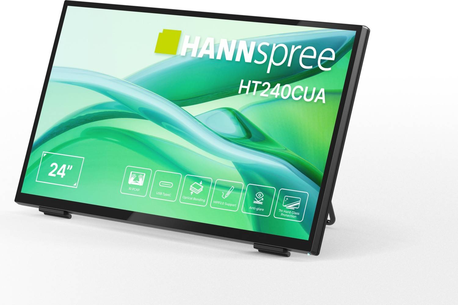 Hannspree 60.4cm (23,8") HT240CUA 16:9 M-TOUCH HDMI+DP+USBC - Flachbildschirm (TFT/LCD) - 23,8" [Energieklasse D] (HT240-0