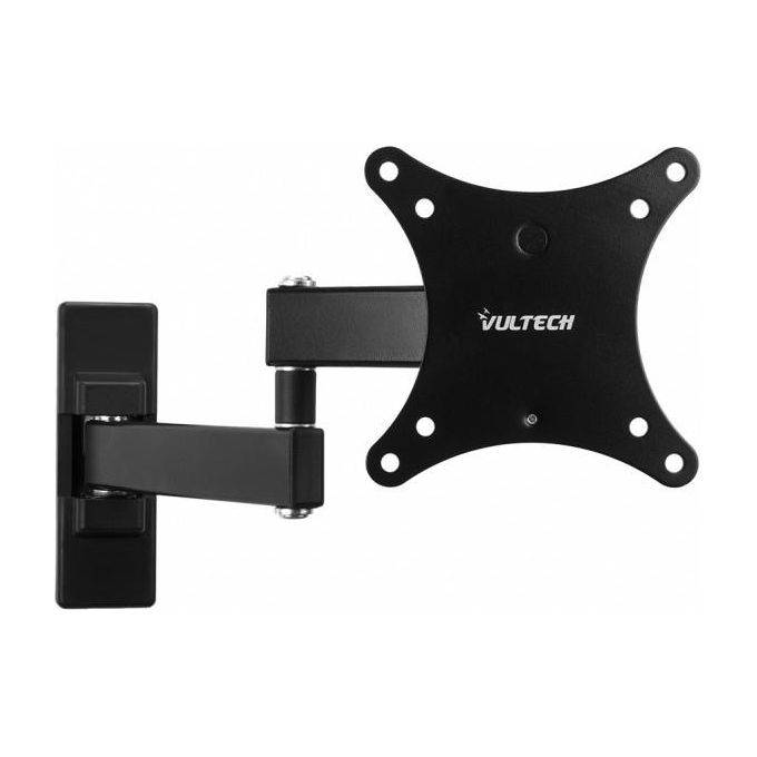 Vultech BTV-1326LITE Braccio Staffa Serie Lite per Led Lcd e Plasma da 13'' a 26'' con Snodo Nero-0