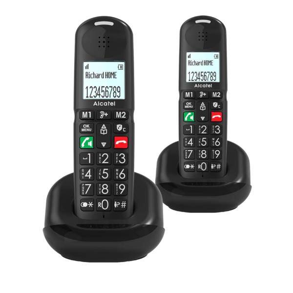 ALCATEL XL685 DUO NERO-0