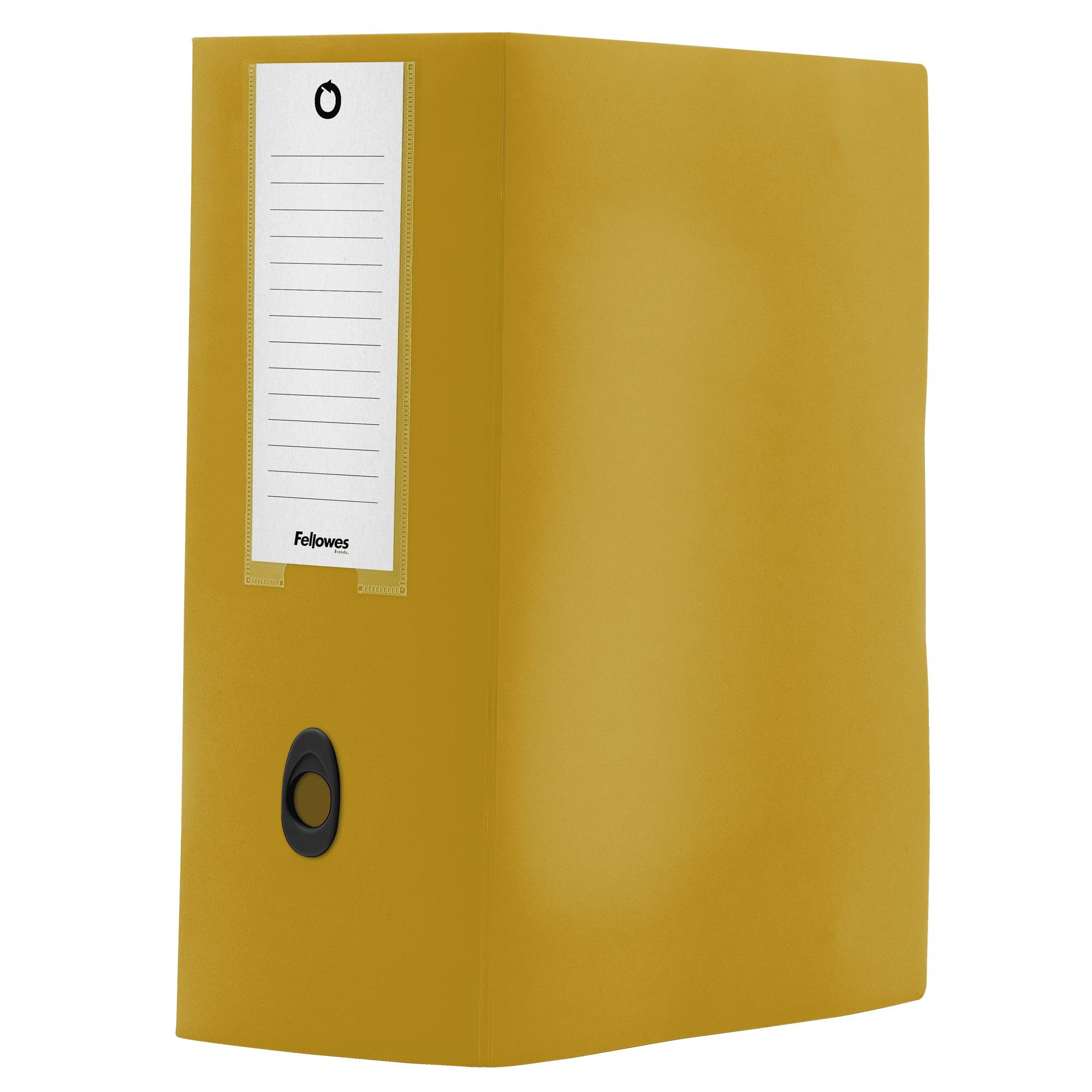 Scatola progetto Plus HOLOS - 25x35 cm - dorso 15 cm - giallo sabbia - Fellowes-0