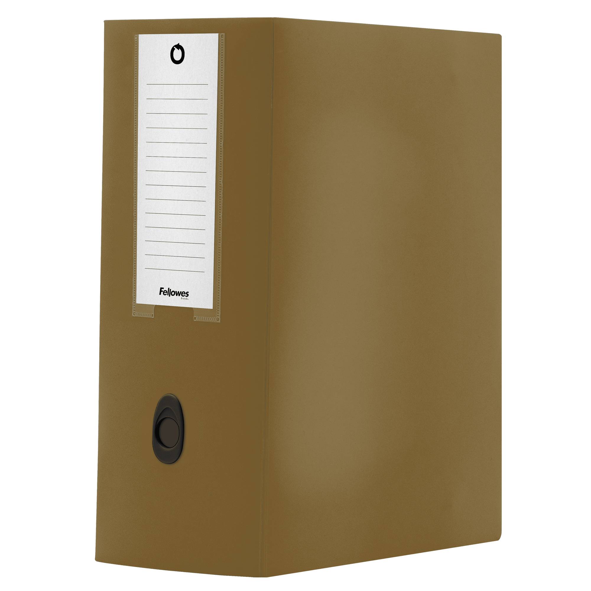 Scatola progetto Plus HOLOS - 25x35 cm - dorso 15 cm - marrone - Fellowes-0