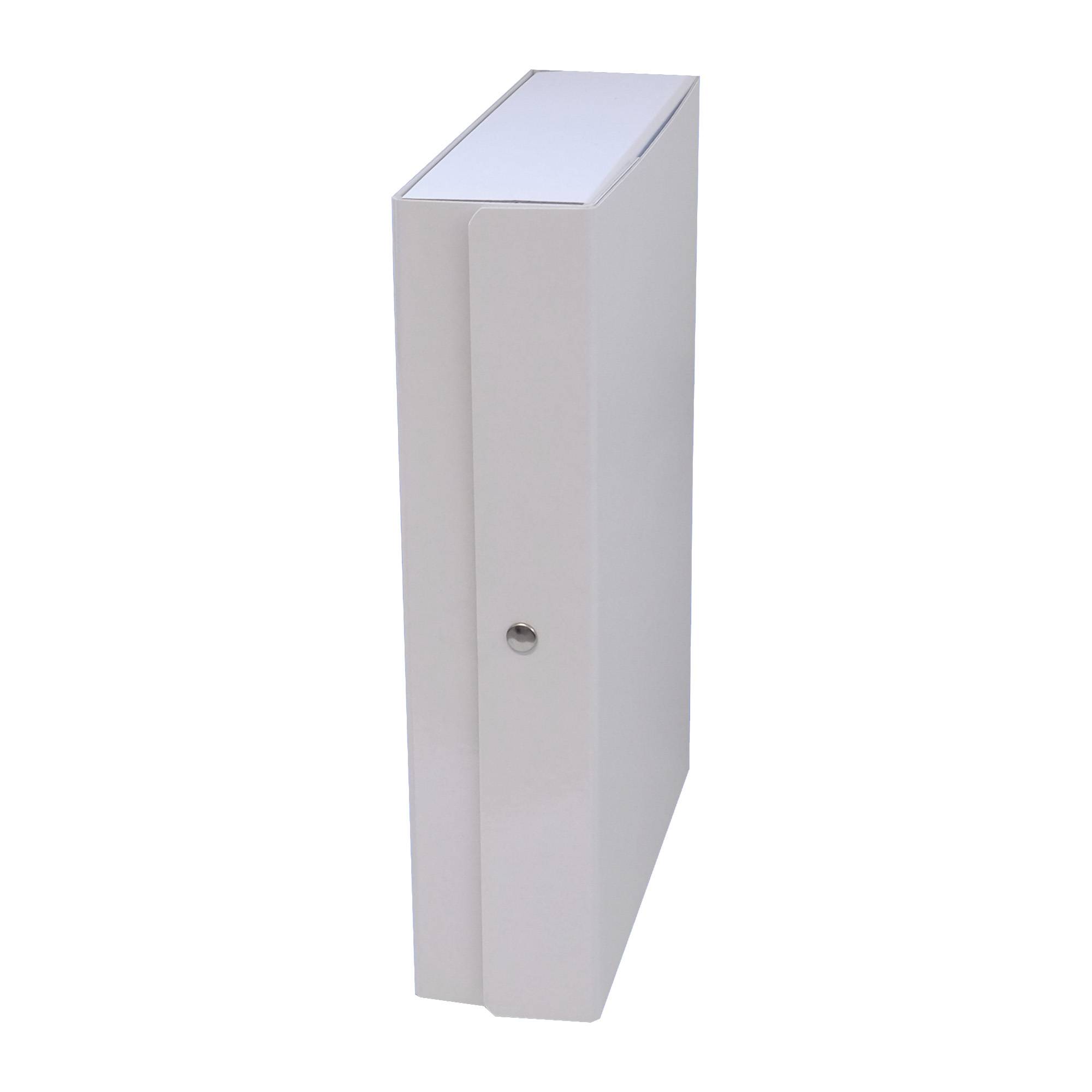 Scatola progetto Glossy - dorso 6 cm - bianco - Starline-0