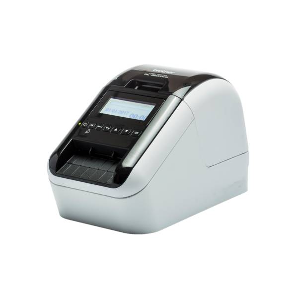 Brother QL-820NWBC stampante per etichette [CD] Termica diretta A colori 300 x 600 DPI 176 mm/s Con cavo e senza cavo Co-2