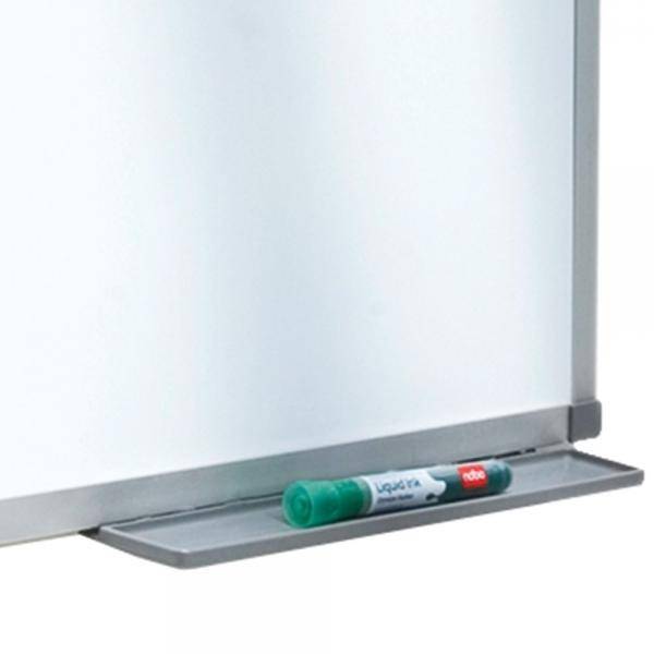 Nobo Lavagna bianca magnetica in acciaio Basic 1500x1000 con bordo basico (Nobo 1905212 Essencec Steel Magnetic Whiteboa-2