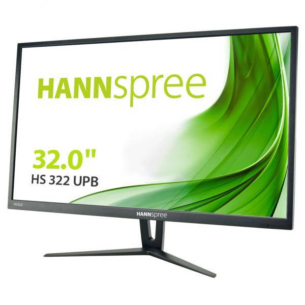 Hannspree HS 322 UPB Monitor PC 81,3 cm [32] 2560 x 1440 Pixel Quad HD LED Nero (32IN 2K USB HUB DISPLAY)-0