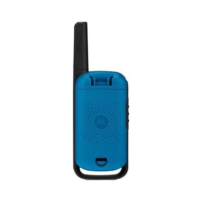 Motorola Walkie Talkie - 2 pezzi - Blu - Portata 8 km - Vivavoce - Potenza 500 mW-4