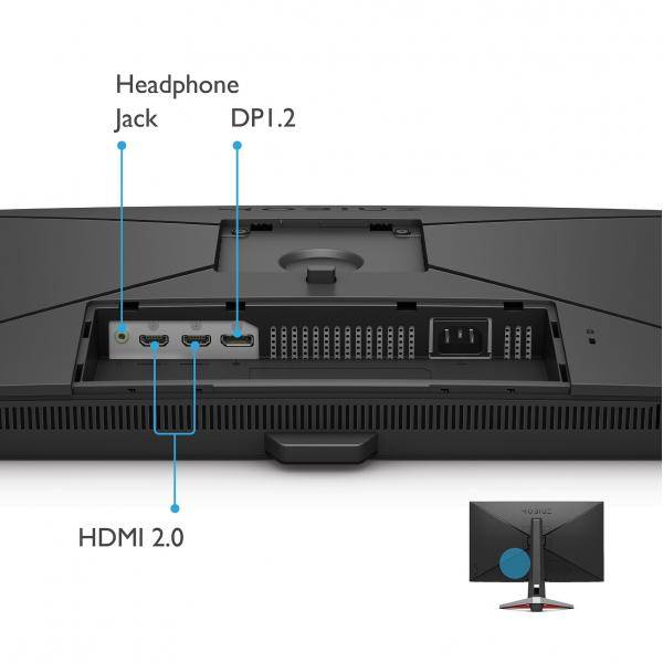 MONITOR BENQ 27IPS MOBIUZ UHD 144HZ 1MS BENQ EX2710U REG ALT. HDMI DP-1