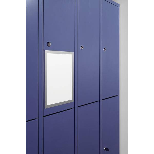 Durable DURAFRAME MAGNETIC - Dokumentenhalterung - für A4 - magnetisch - Silber (Packung mit 5)-1