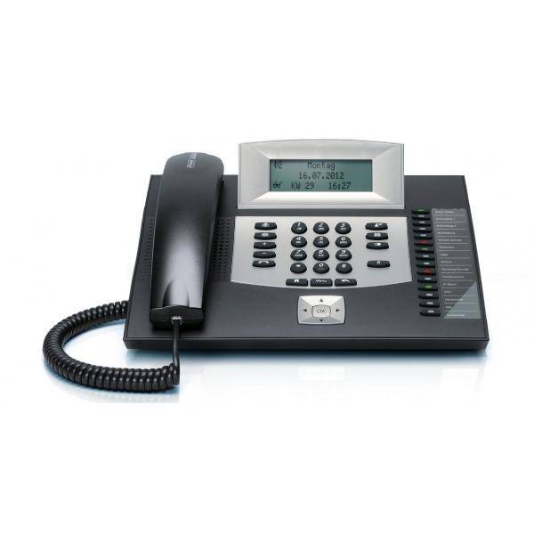 Auerswald COMfortel 1600 Telefono analogico Nero Identificatore di chiamata-0