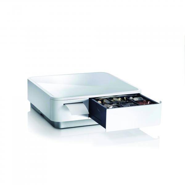 mPOP Combined 58mm Thermal - Printer & Cash Drawer, BT, - USB-C, USB-B, USB-A 0.5Ax3, Autocutter, White - Warranty: 24M-1