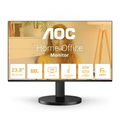 MONITOR AOC 27 IPS 100HZ USB C HDMI MM AOC 27B3CF2 REGOLAZIONE ALTEZZA-0