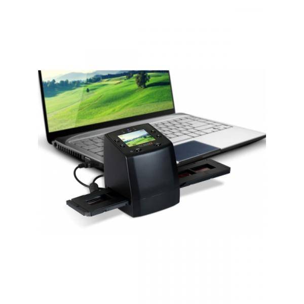 Technaxx DigiScan DS-02 Scanner per pellicola/diapositiva Nero (Technaxx DigiScan DS-02 Film/dias scan)-1