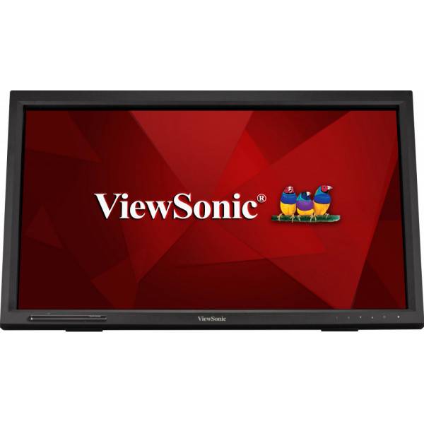 Viewsonic TD2423 Monitor PC 59,9 cm [23.6] 1920 x 1080 Pixel Full HD LED Touch screen Multi utente Nero (TD2423 IR TOUCH-1