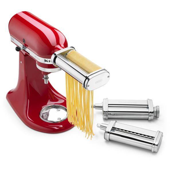 KitchenAid 5KSMPRA Set 3 pezzi tagliapasta e sfogliatrice per planetarie (KitchenAid 5KSMPRA)-2