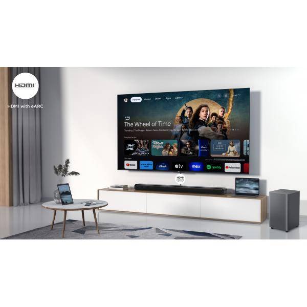 Soundbar - TCL - S55H - Dolby Atmos 2.1 - Con subwoofer wireless - Nero-1