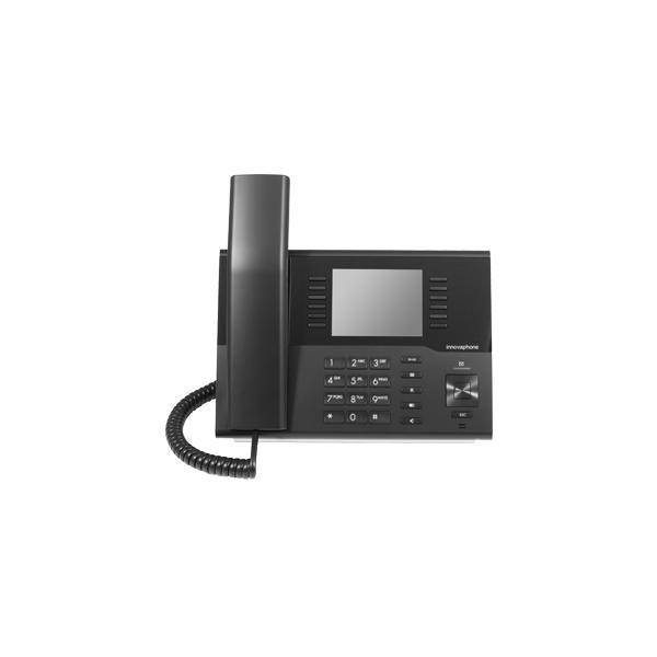 Innovaphone IP222 telefono IP Nero (IP222 IP TELEPHONE BLACK - POE POWER SUPPLY OPTIONAL)-0