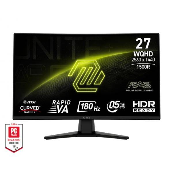 MSI MAG 274CQFDE Monitor PC 68,6 cm (27") 2560 x 1440 Pixel Wide Quad HD Nero-0