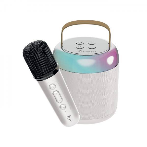 KARAOKE TECHMADE BT SPEAKER+MIC BIA NCO SD SLOT BATTERIA 500MAH LITHIUM-0