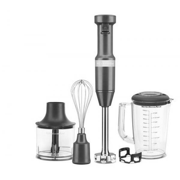 KitchenAid 5KHBV83EDG 1 L Frullatore ad immersione 180 W Grigio (KitchenAid 5KHBV83EDG - stavblender -)-1