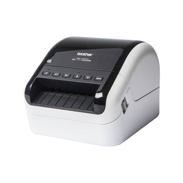 Brother QL-1110NWBC stampante per etichette [CD] Termica diretta 300 x 300 DPI 110 mm/s Con cavo e senza cavo DK Wi-Fi B-3
