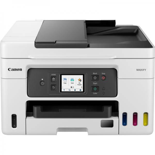 Canon GX4050 Ad inchiostro A4 600 x 1200 DPI Wi-Fi (MAXIFY GX4050 A4 600X1200 WHT - 18IPM WI-FI/ENTH PRNT/SCN/CPY/FX)-0