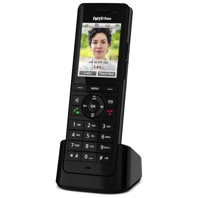 Avm FRITZ!Fon X6 INT Telefono DECT Identificatore di Chiamata Nero-0