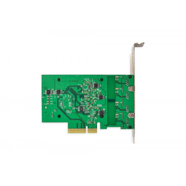 DIGITUS 4-Port 2,5 Gigabit Ethernet Netzwerkkarte, RJ45, PCI Express, Realtek Chipsatz-1