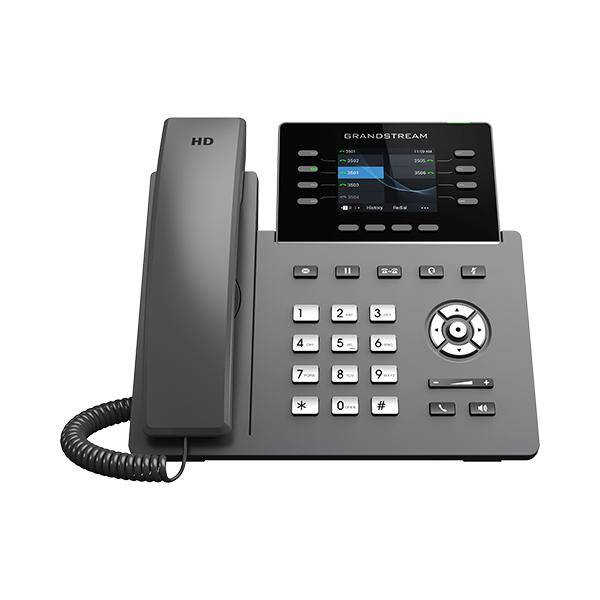 Grandstream Networks GRP2624 telefono IP Nero 8 linee TFT Wi-Fi-0