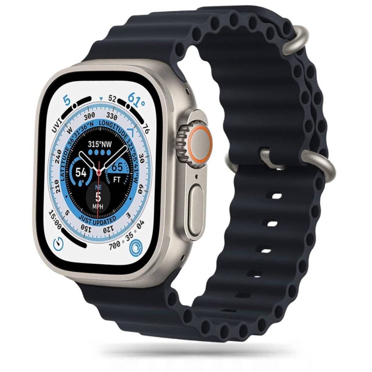Cinturino Tech-Protect IconBand Pro per Apple Watch 4 / 5 / 6 / 7 / 8 / 9 / SE / Ultra 1 / 2 42 / 44 / 45 / 49 mm Nero-0