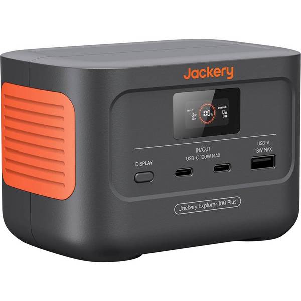 Jackery Explorer 100 Plus stazione di alimentazione portatile 3 Litio Ferro Fosfato (LiFePo4) 6,2 mAh 128 W 965 g