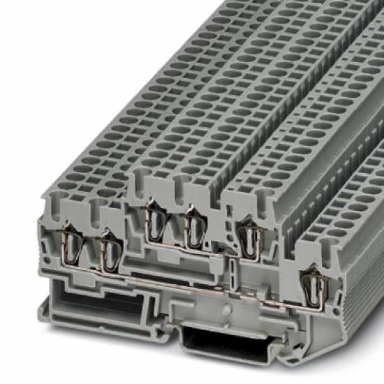 Phoenix Contact Durchgangsreihenklemme STTB 2,5-TWIN Grau 1 St. (3038516)-0