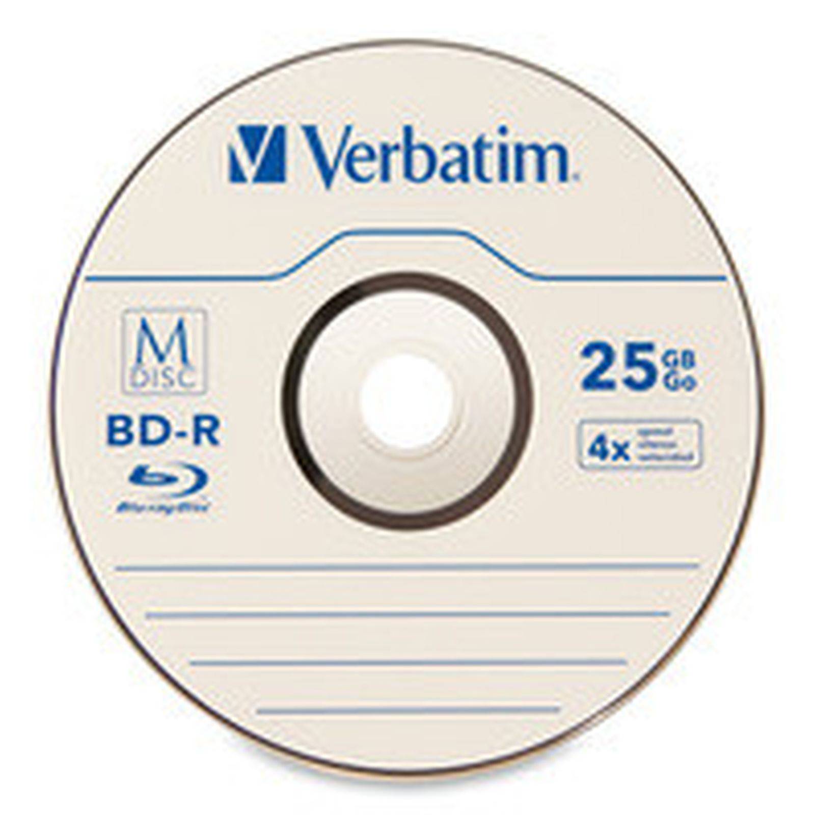 Verbatim M-Disc - 25 x BD-R - 25 GB 4x - Spindel-1