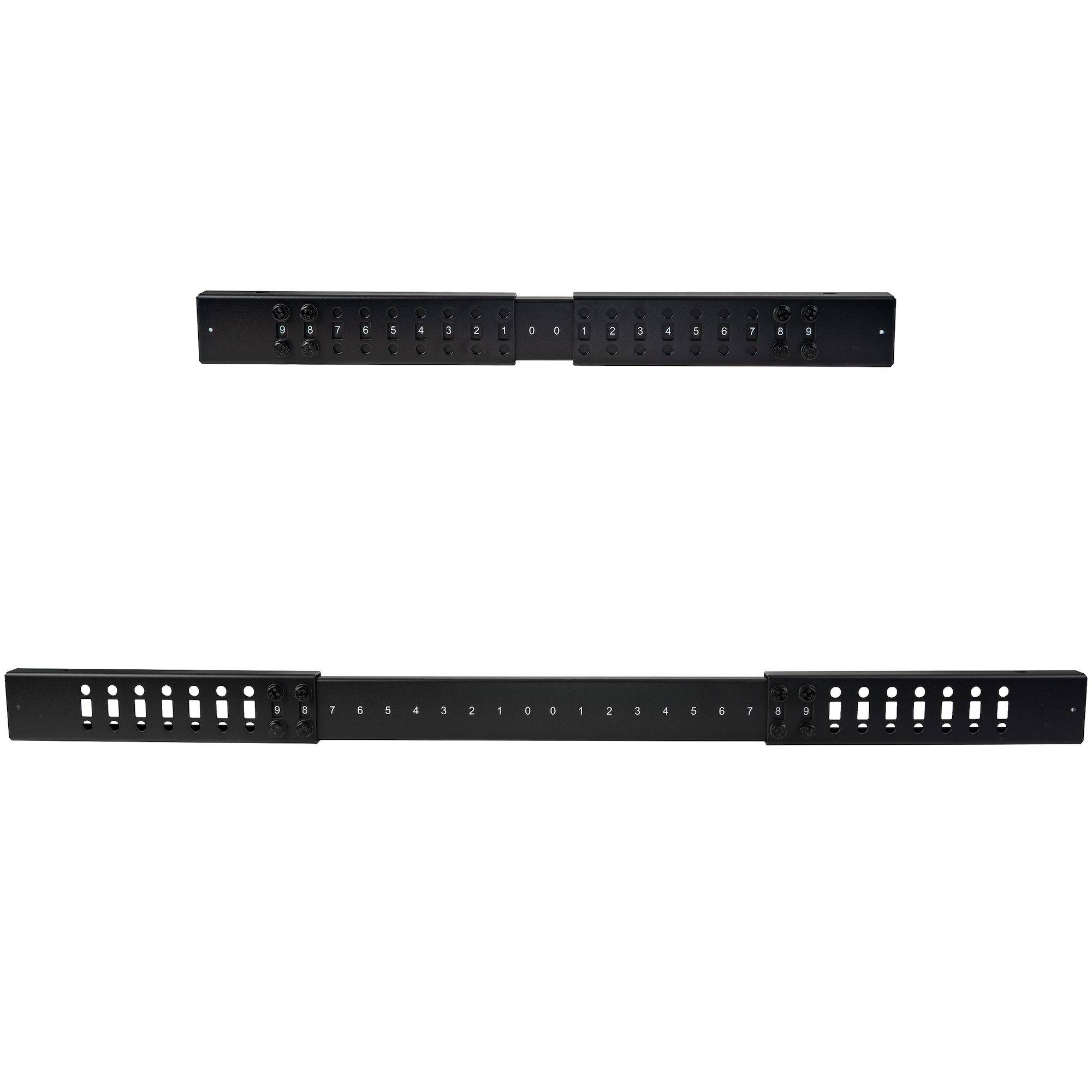 StarTech.com Rack Armadio rack per server 19" (L x A x P) 60 x 77.1 x 1.119 cm 15 U Nero-4