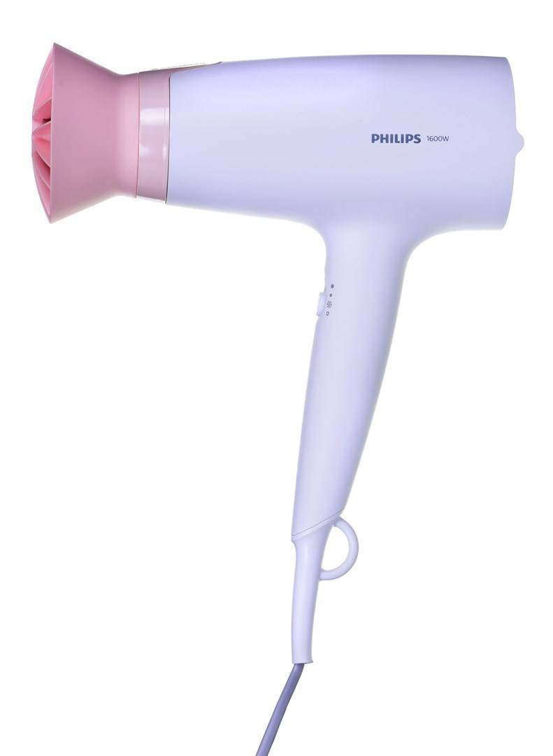 Philips 3000 series BHD300/00 asciuga capelli 1600 W Rosa, Bianco-2