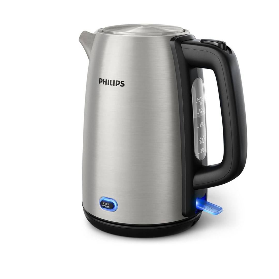 Philips Viva Collection HD9353/90 Wasserkocher 1,7 l 2060 W Schwarz - Edelstahl (HD9353/90)-1