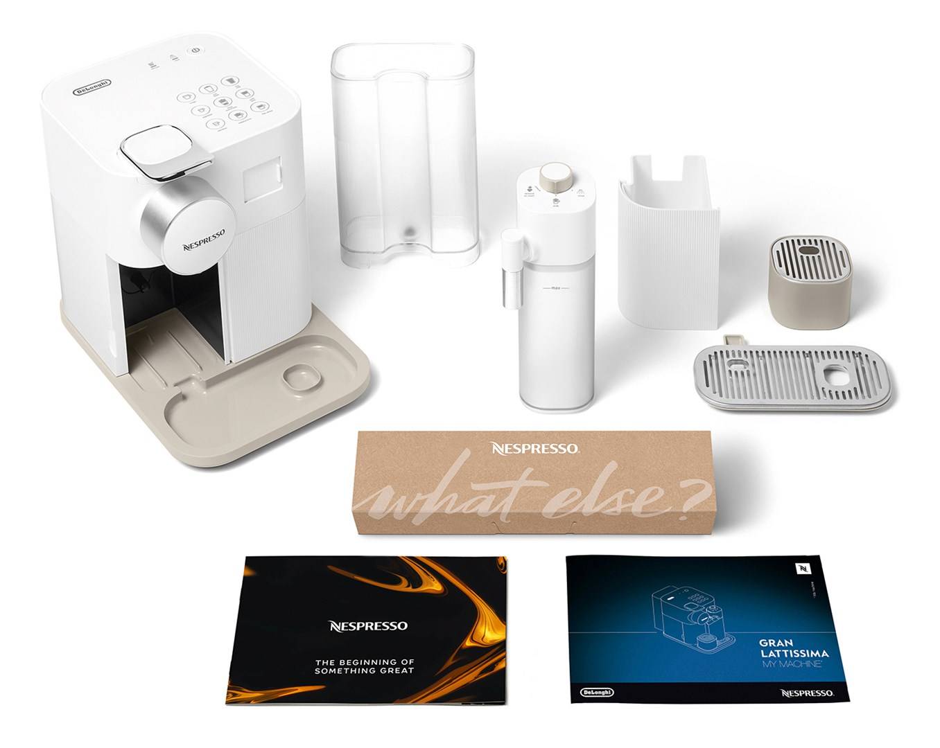 DeLonghi EN640.W Gran Lattissima 132193540 Bianco Macchina per caffè con capsule Pulizia completamente automatica del ci-4