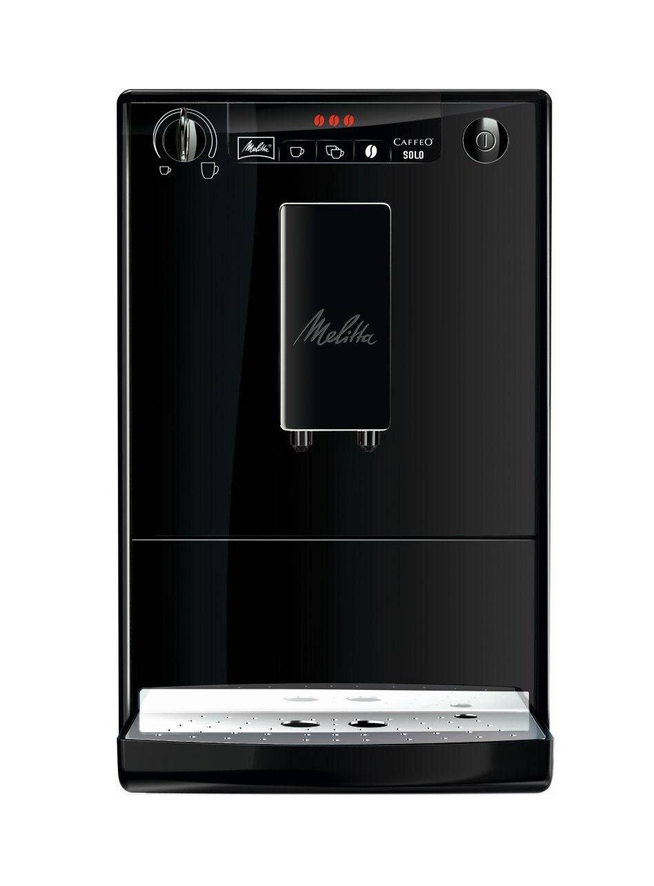 Macchina da caffè completamente automatica Melitta E 950-322, nero puro-3