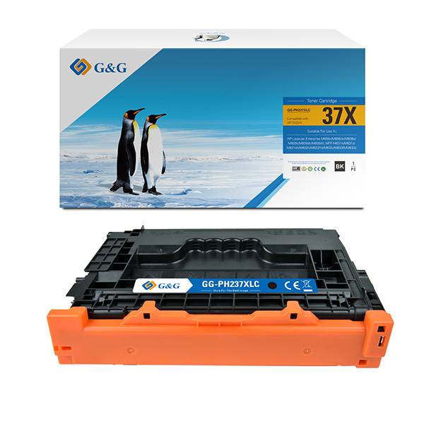 GG - Toner compatibile per Hp LaserJet Enterprise M607n/M607dn/M608n - Nero - 25.000 pag-0