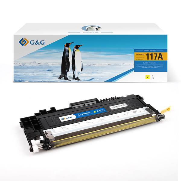 GG - Toner compatibile per Hp Color Laser MFp 179fnw/Hp Color Laser MFp 178nw - Giallo - 700 pag-0