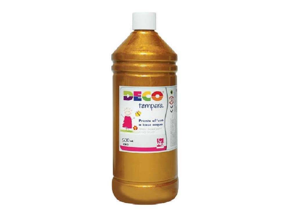 Tempera CWR Deco in flacone da 500 ml oro PF550/40-0