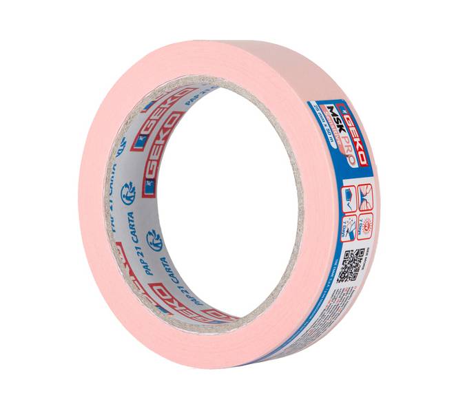 Conf 6 Nastri mascheratura profess. in carta washi PRO Sensitive 25mmx50m Geko-0
