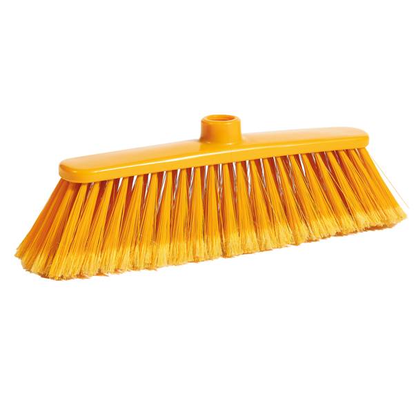 Scopa Alma - per interni - giallo - 33 x 7,5 x 11,5cm - PPL/PVC - Perfetto-0