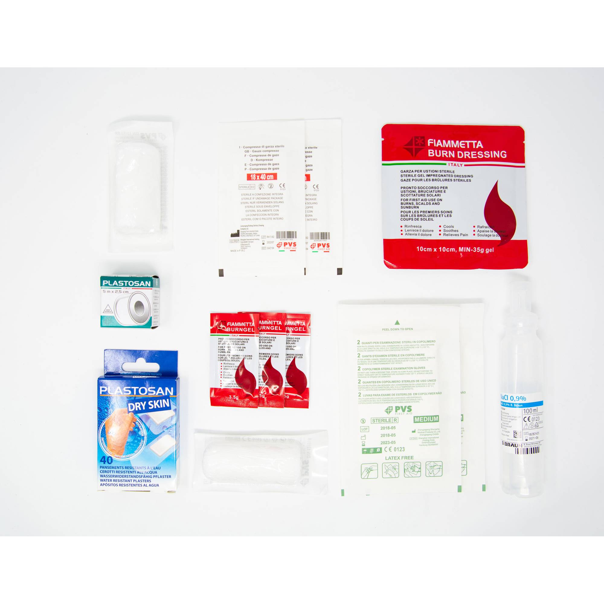 Valigetta kit ustioni basic - PVS-0